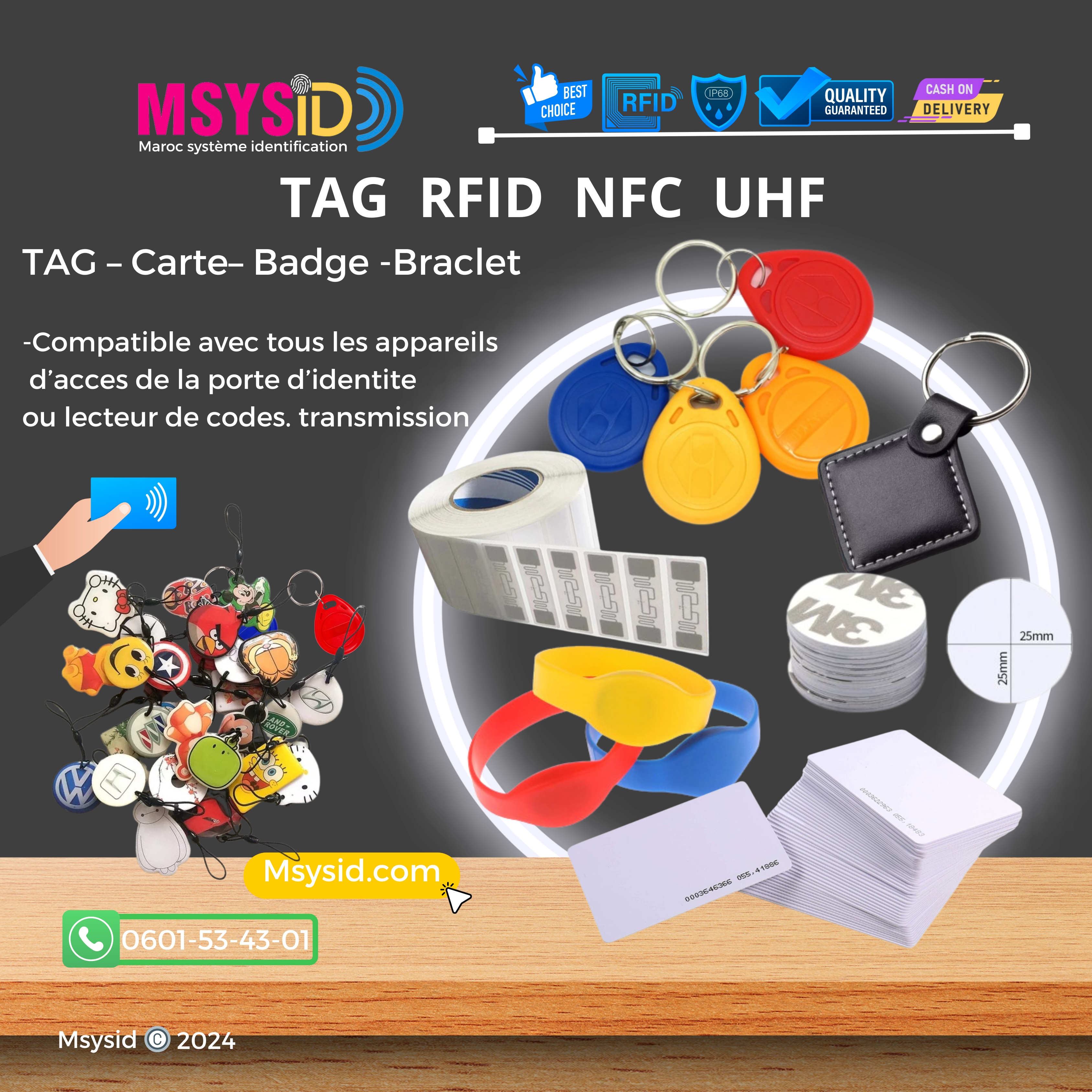 TAG et Badge RFID