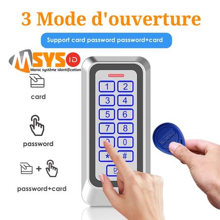 Digicode Métallique IP 68