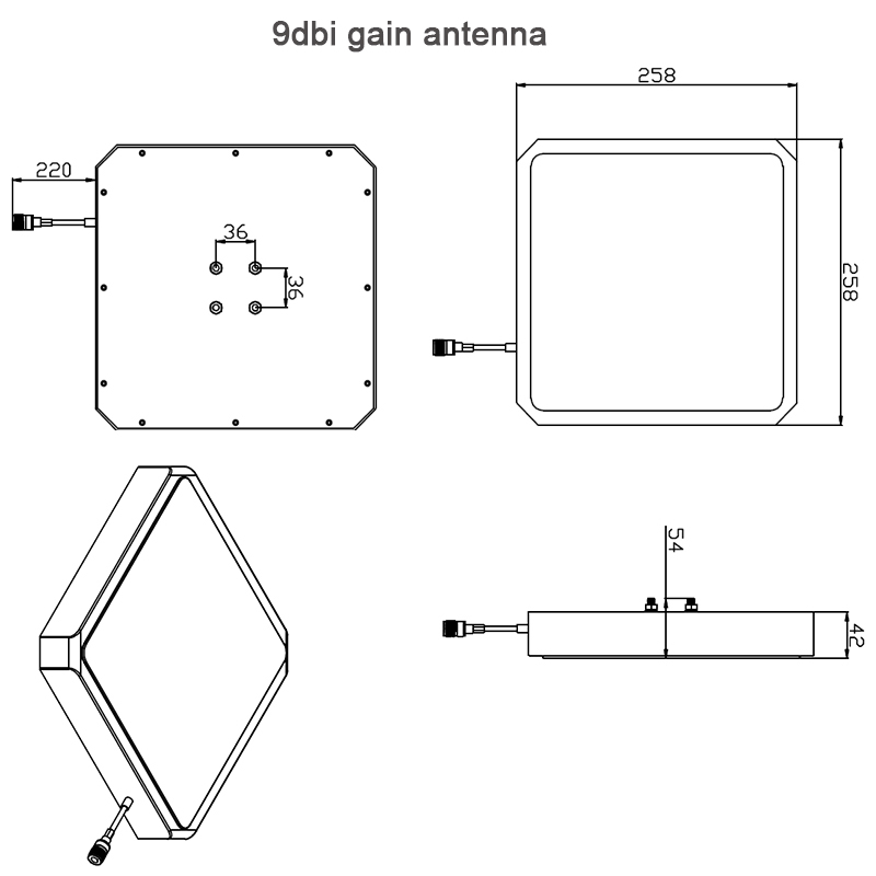 Lecteur Antenne UHF RFID