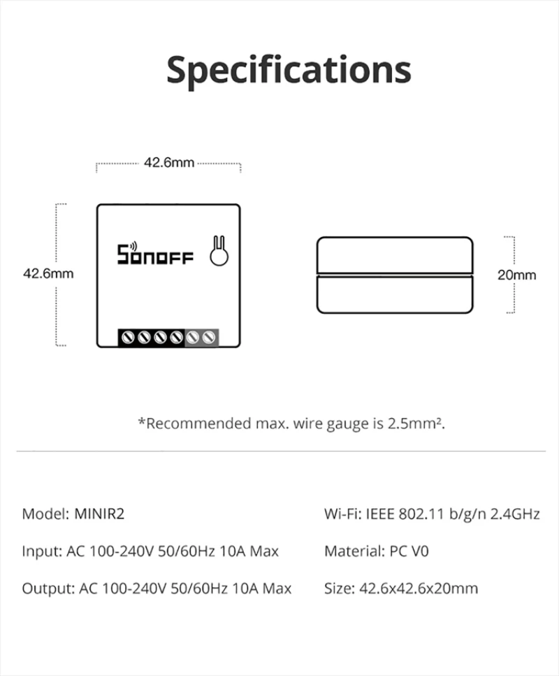 Sonoff MINI R2