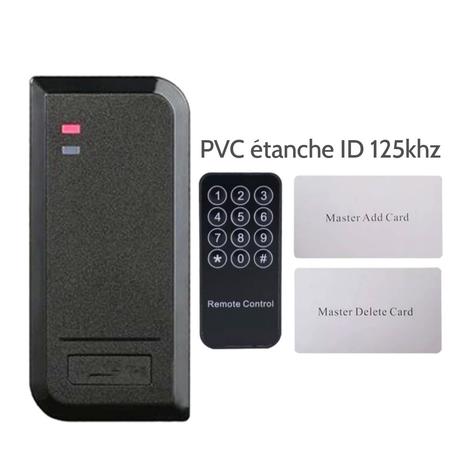 Contrôle d'accès RFID PVC étanche autonome S2.