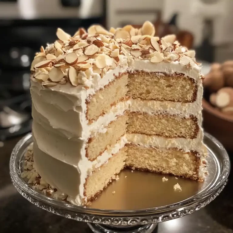 Almond Wedding Cake Recipe