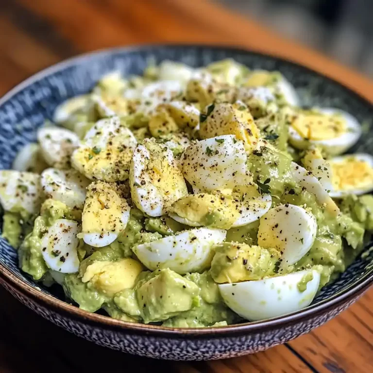 Creamy Avocado Egg Salad