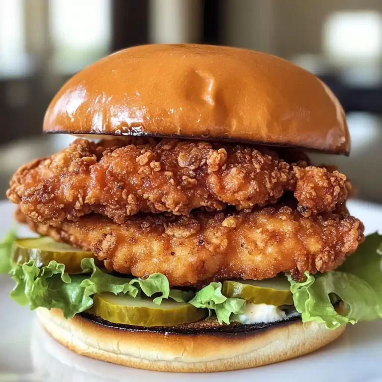 Crispy Fried Chicken Sandwich Recipe