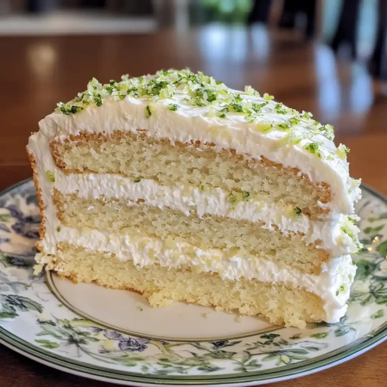 Irresistible Key Lime Cake Recipe