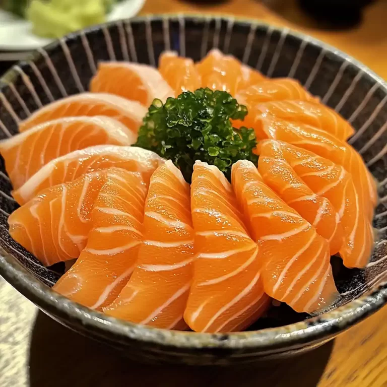 Delicious Salmon Sashimi Recipe