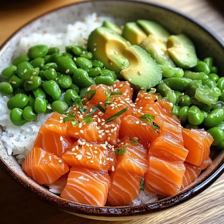 Delectable Salmon Sushi Bowl Recipe