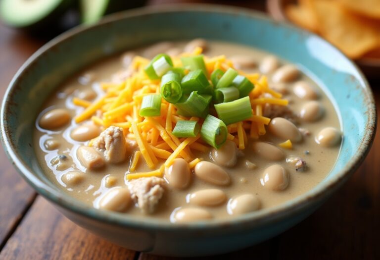 Cajun White Chicken Chili