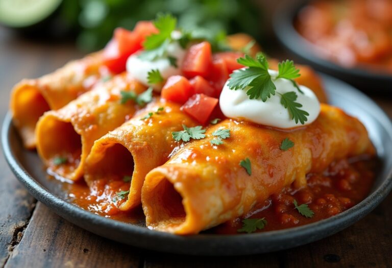 Irresistible Mexican Chicken Enchiladas