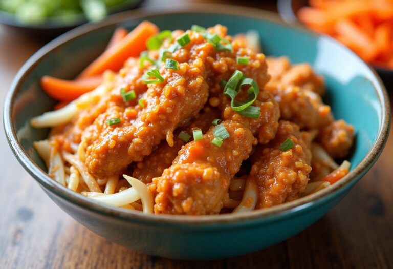 Spicy Bang Bang Chicken Bowl