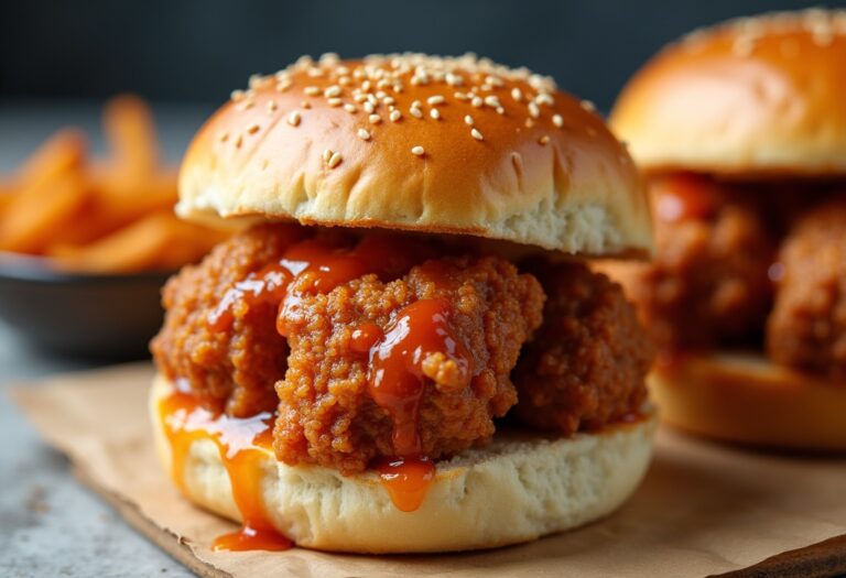 Mouthwatering Bang Bang Chicken Sliders