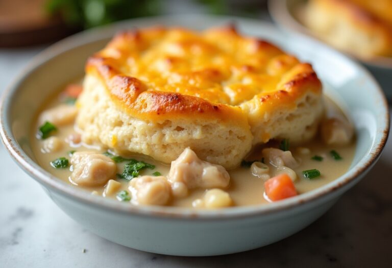 Cheddar Bay Biscuit Chicken Pot Pie