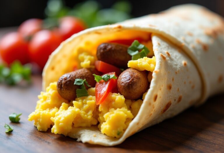 Chorizo Breakfast Burrito: A Flavorful Start to Your Day