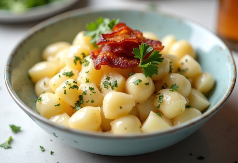 Authentic German Potato Salad Recipe: A Tangy, Bacon-Infused Delight