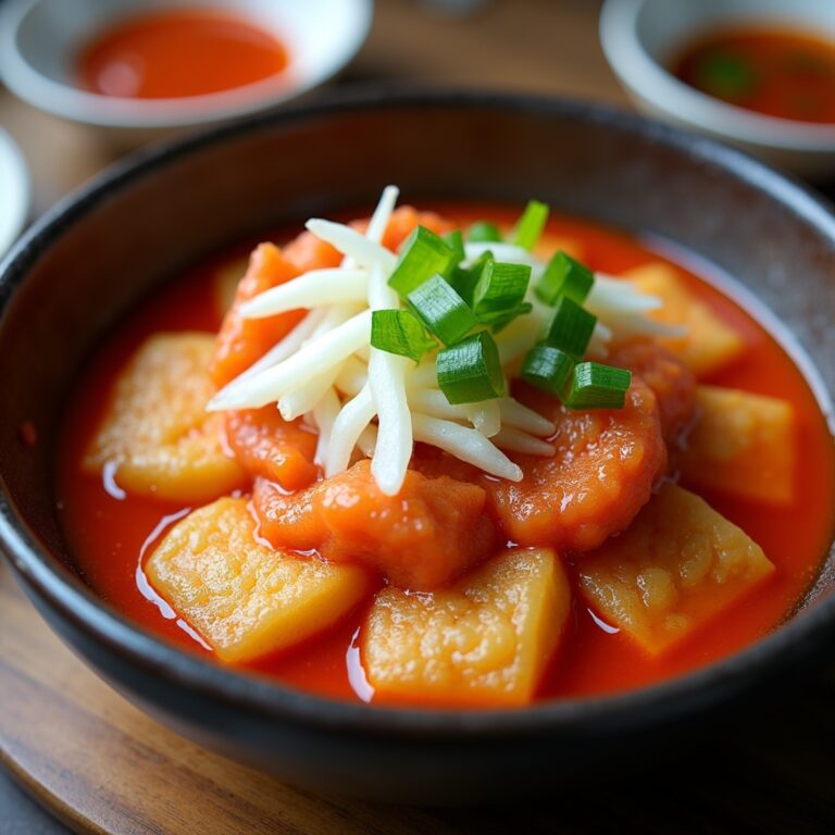 Irresistible Korean Rice Cakes (Tteokbokki)