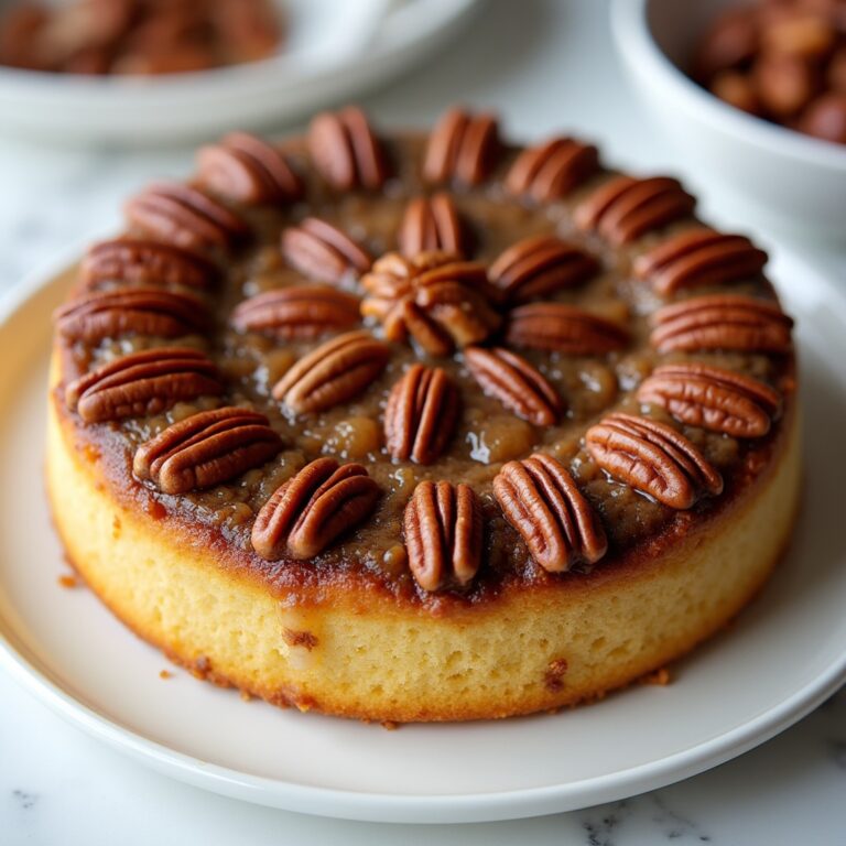 Lazy Pecan Pie Cake – The Ultimate No-Fuss Dessert