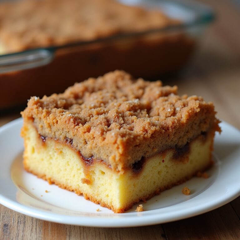 Moist and Delicious Coffee Cake Recipe