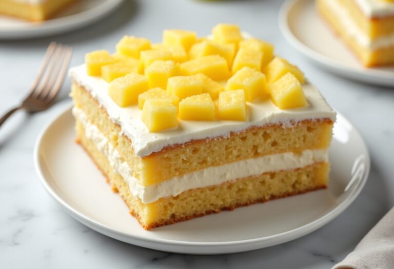Pineapple Layer Cake Recipe