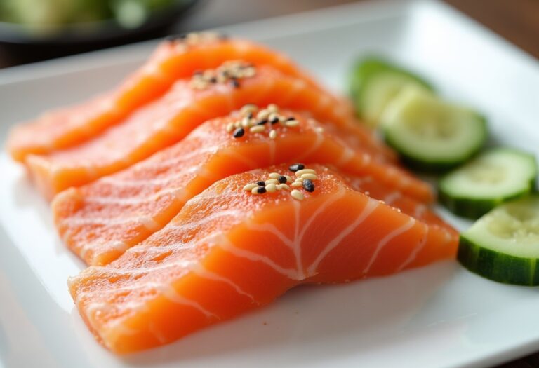 Delicious Salmon Sashimi: A Quick and Easy Recipe
