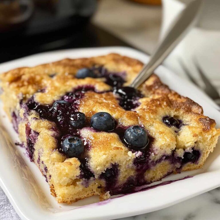 Blueberry Buttermilk Pancake Casserole