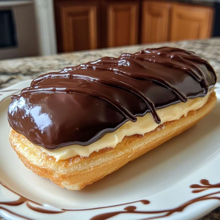 Boston Cream Eclair Recipe