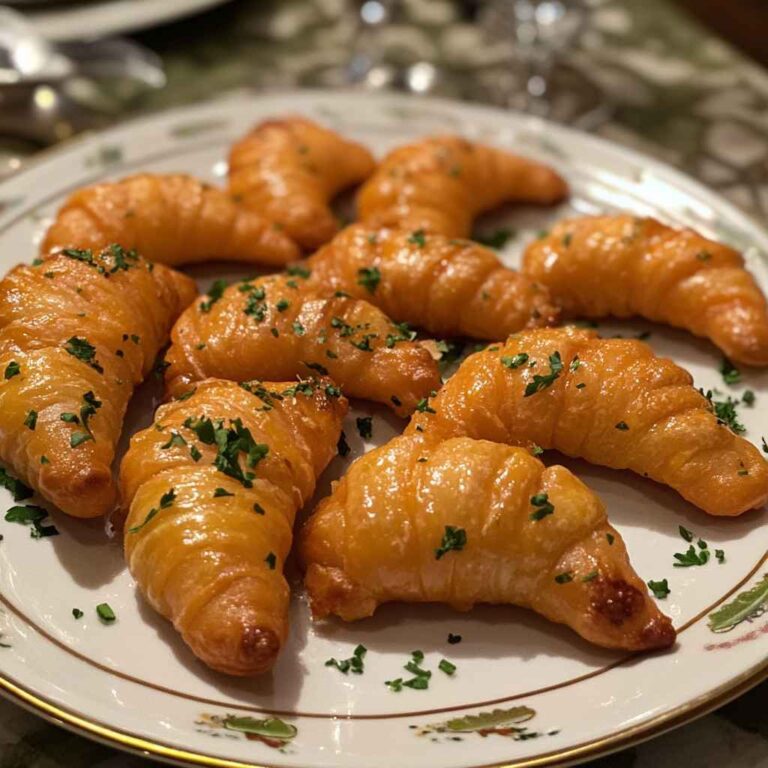 Carrot Crescent Appetizers