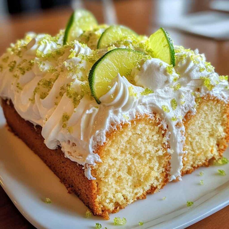Key Lime Pound Cake