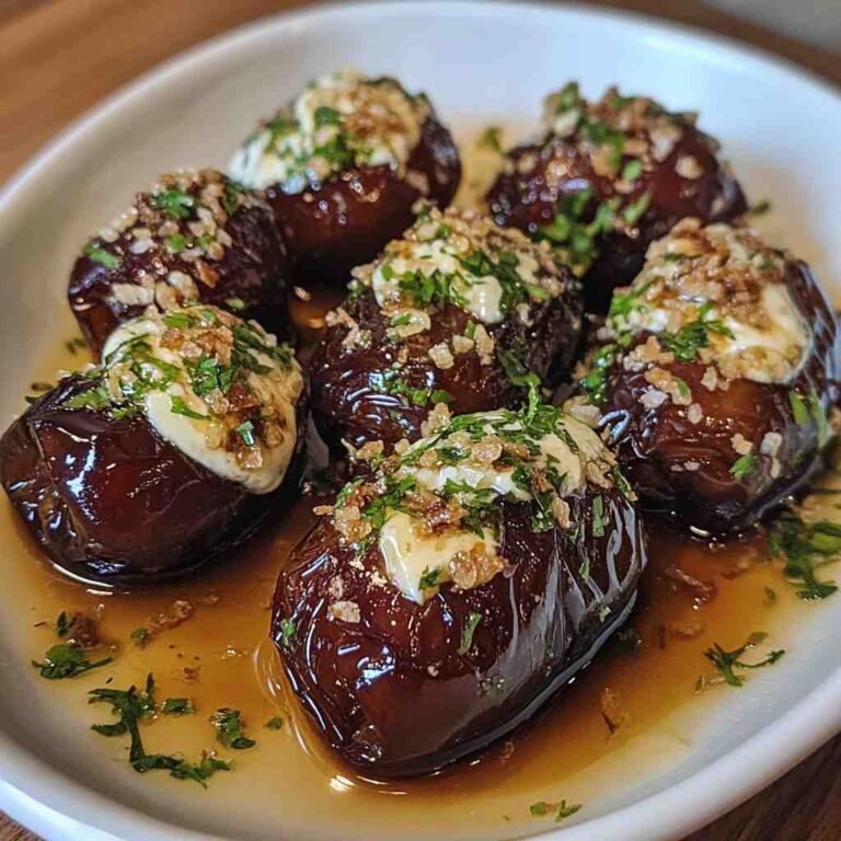 Mascarpone Stuffed Dates