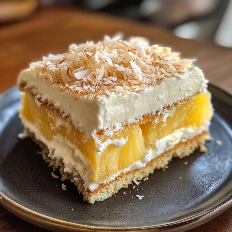 Pineapple Coconut Dream Cake