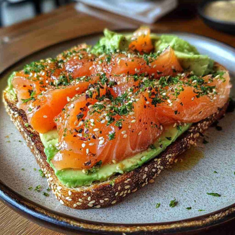 Salmon and Avocado Toast