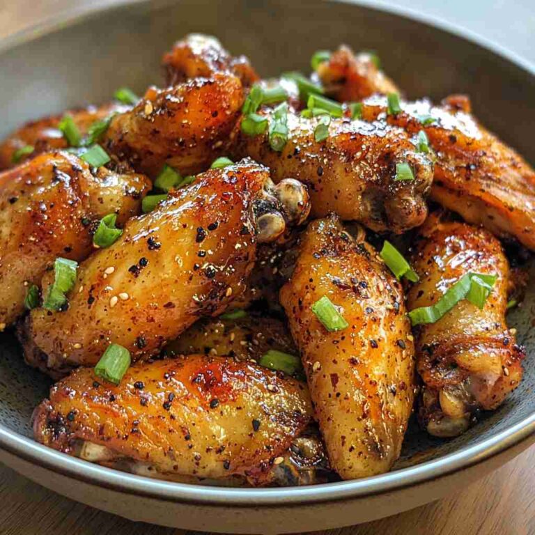 Irresistible Salt and Pepper Chicken Wings