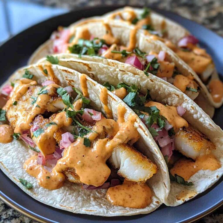 Baja Fish Tacos Sauce