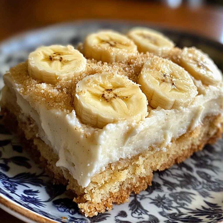 Banana Bars with Cream Cheese Frosting
