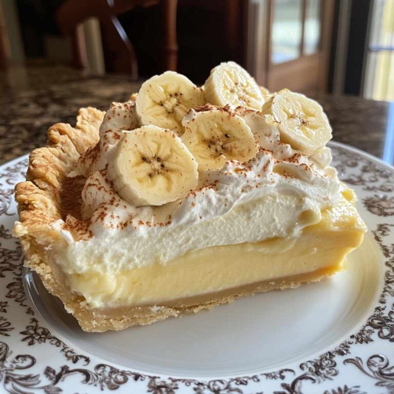 Creamy Banana Cream Pie Recipe