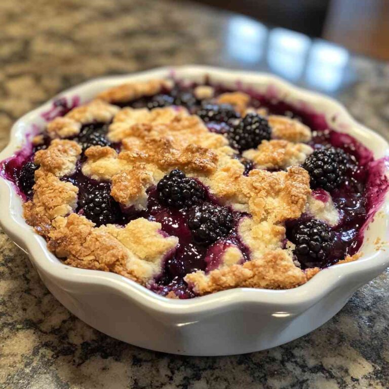 The Ultimate Blackberry Cobbler Recipe