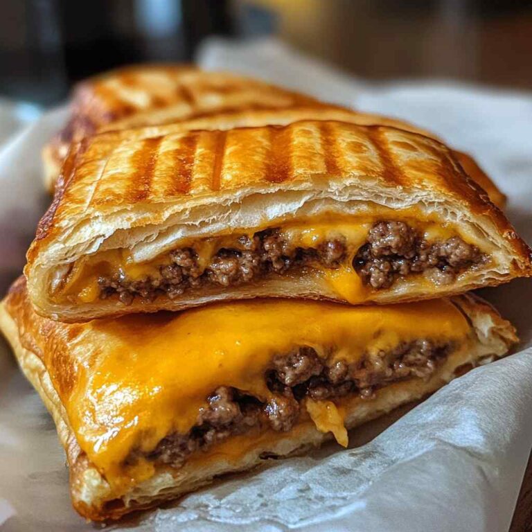 Cheeseburger Hot Pockets