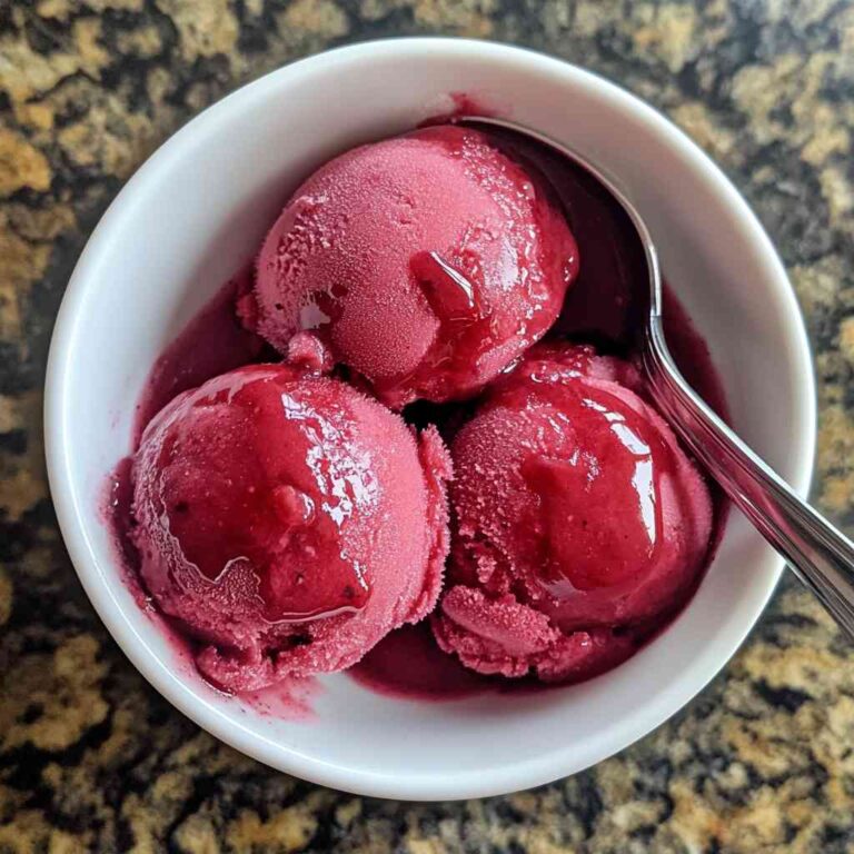 Irresistible Cherry Sorbet