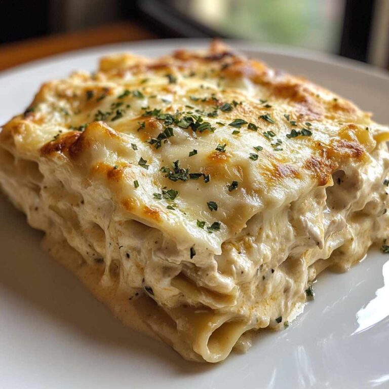 Chicken Alfredo Lasagna
