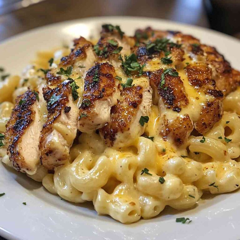 Chicken and Mac and Cheese
