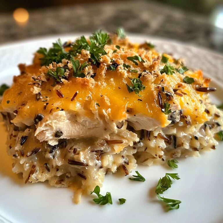 Chicken and Wild Rice Casserole