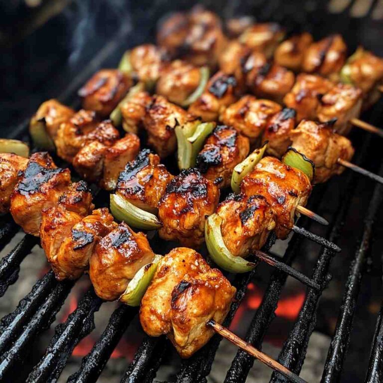 Juicy Grilled Chicken Kebabs