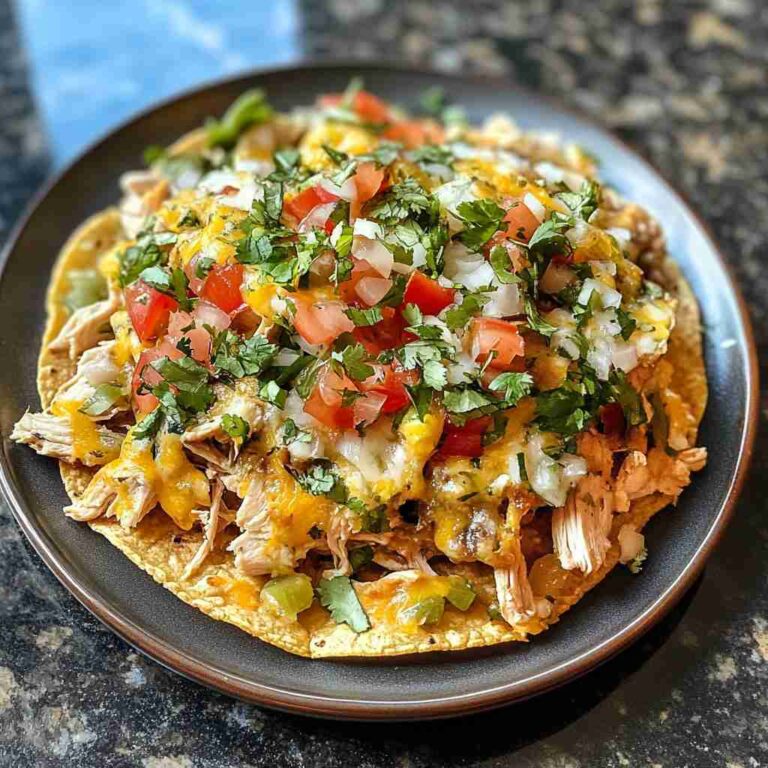 Chicken Tostada Recipe