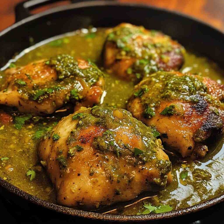 Delicious Chile Verde Chicken