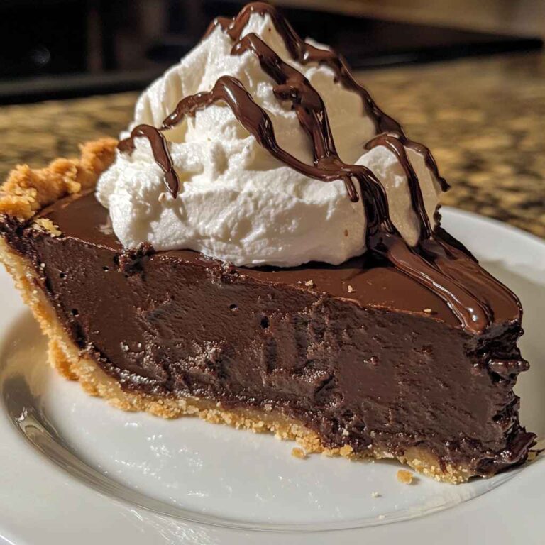 Decadent Chocolate Fudge Pie Recipe
