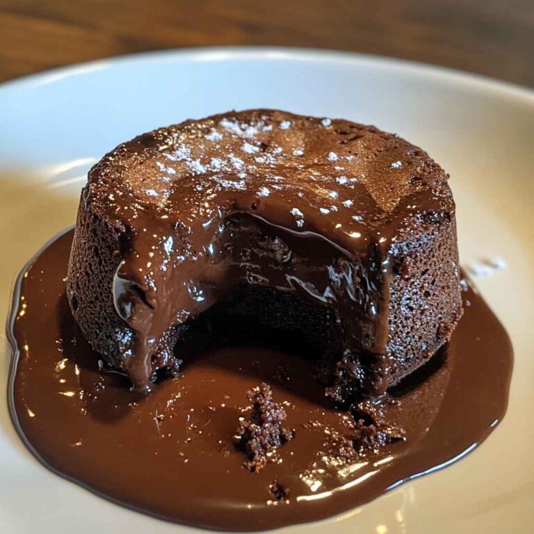 Decadent Chocolate Molten Lava Cake