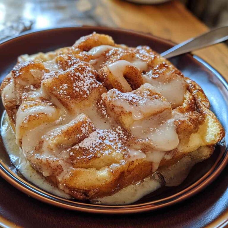 Cinnamon Roll French Toast Bake