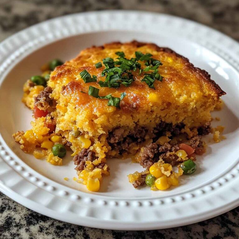 Comforting Cowboy Cornbread Casserole