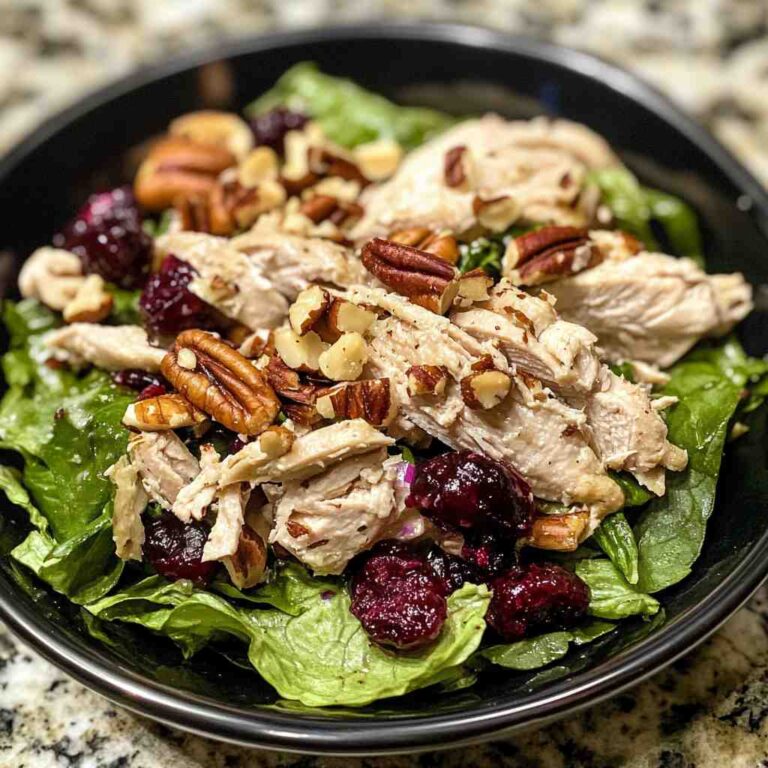 Cranberry Pecan Chicken Salad