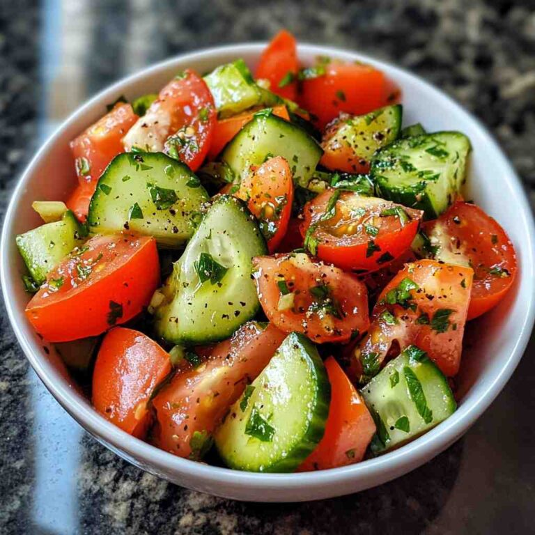 Cucumber and Tomato Salad