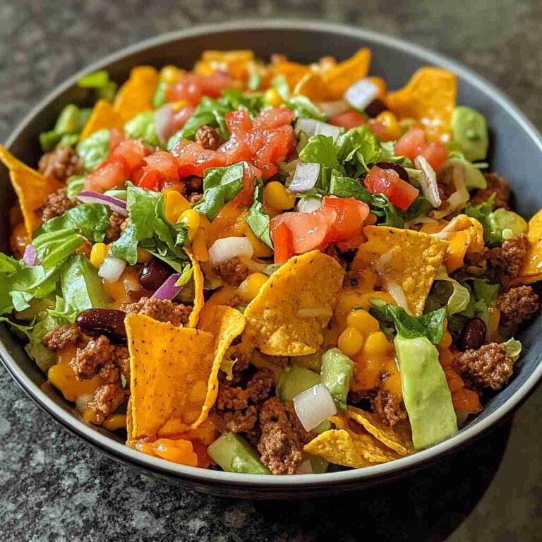 Doritos Taco Salad with Catalina Dressing